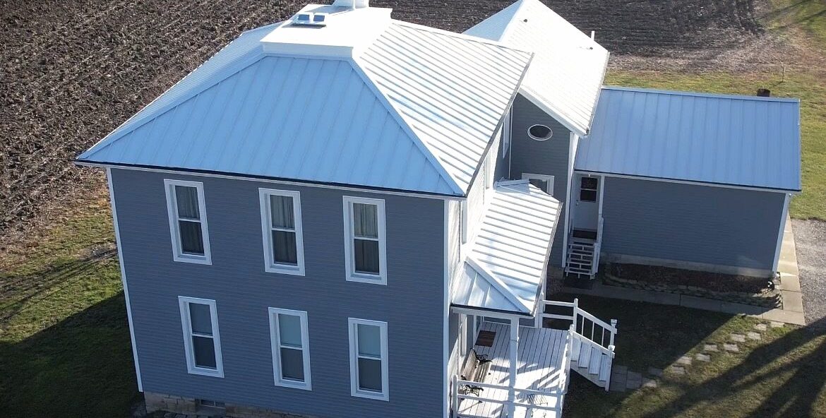 After Shingle and Metal Roofs completed a complete exterior home improvement project.