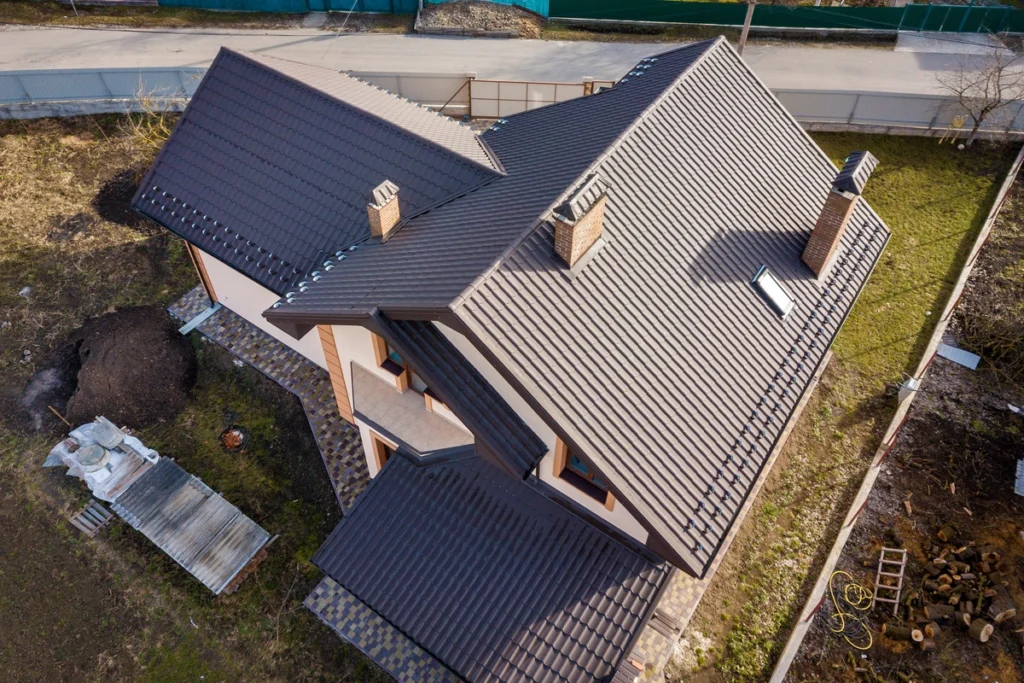 brown-metal-roof