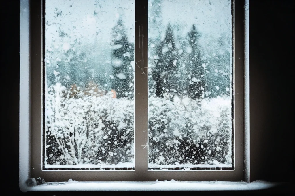 window-with-snow-outside
